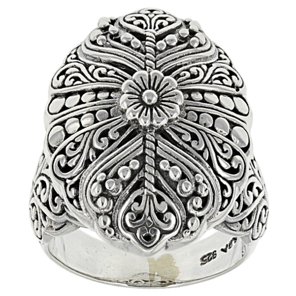 Sterling Silver Filigree Ring